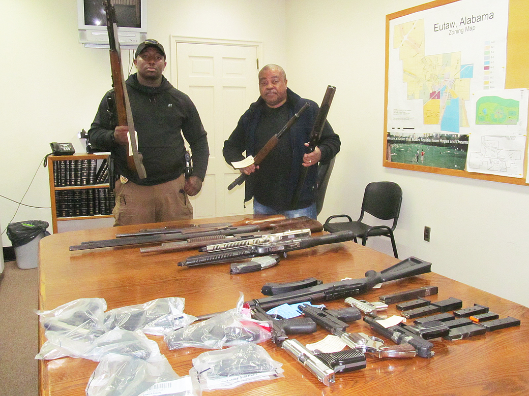 Eutaw police seize unlawfully possessed guns Greene County Democrat