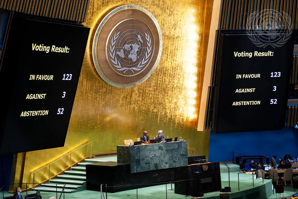 Newswire: U.S. is one of three countries to vote against U.N. resolution calling slavery a ‘crime against humanity’
