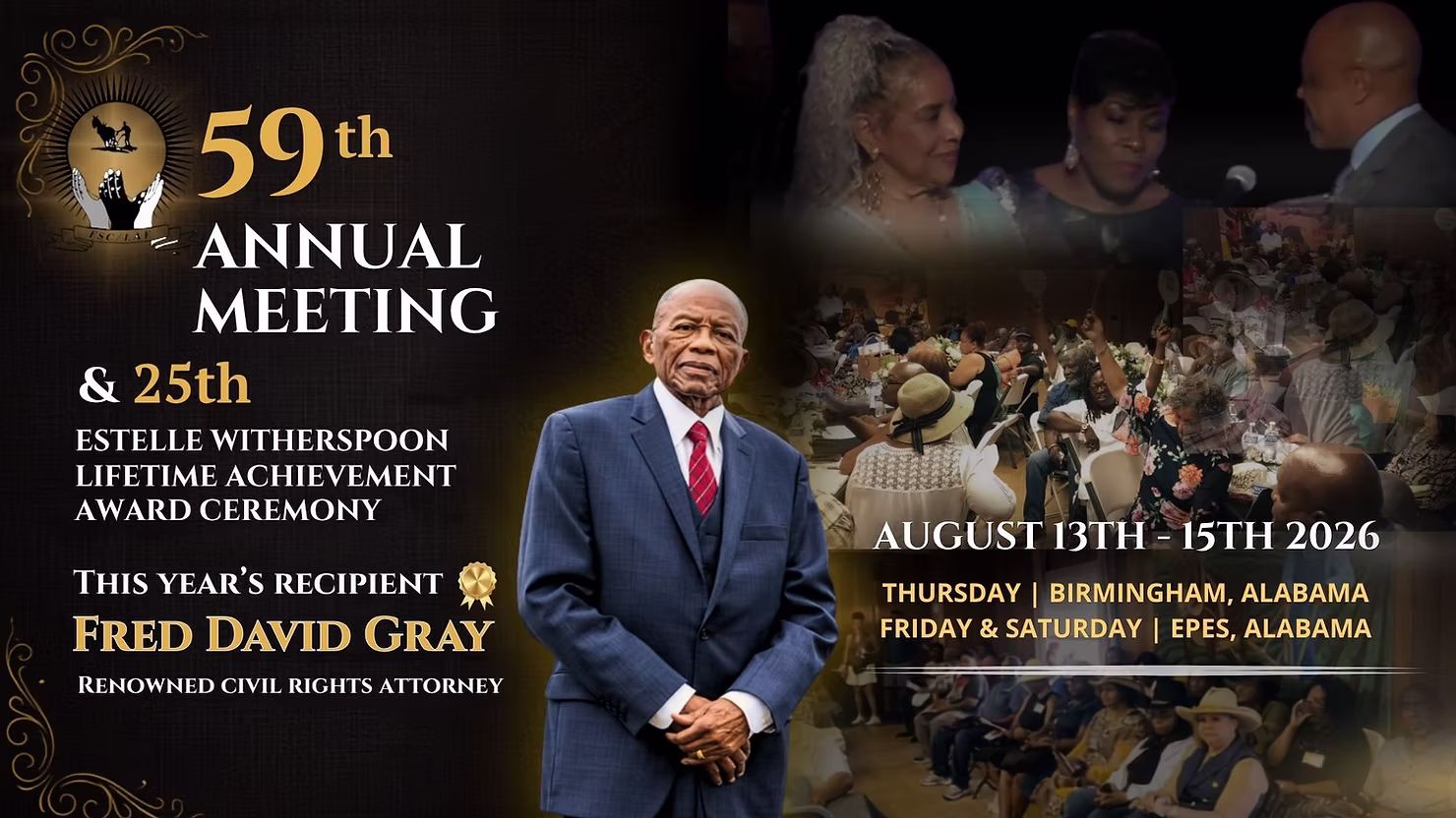 Federation to hold 59th Annual Meeting and 25th Estelle Witherspoon Lifetime Achievement Award Ceremony,  August 13-15, 2026
